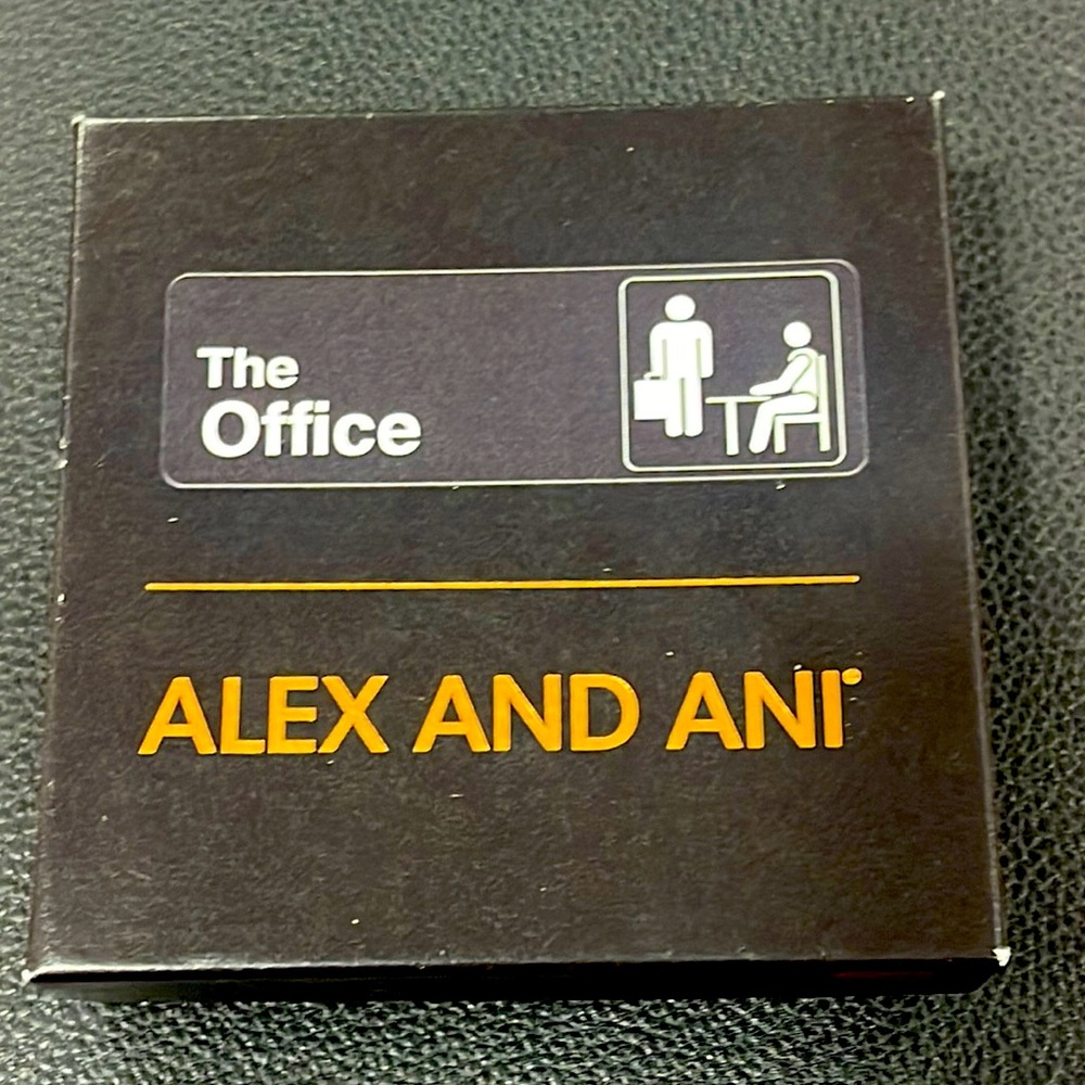 Alex and ani “the office” charm bracelet